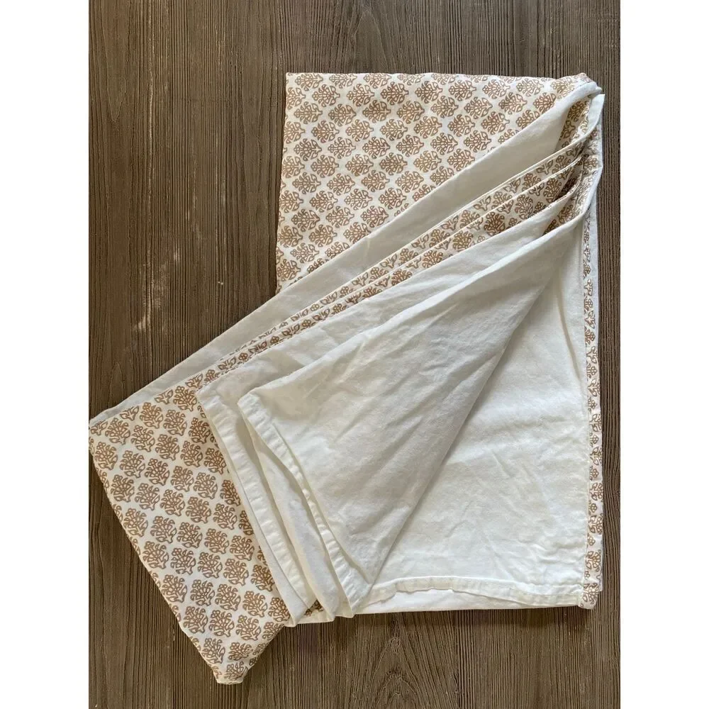 Threshold Flower over Flower Cinnamon Color Bedroom King Pillowcases